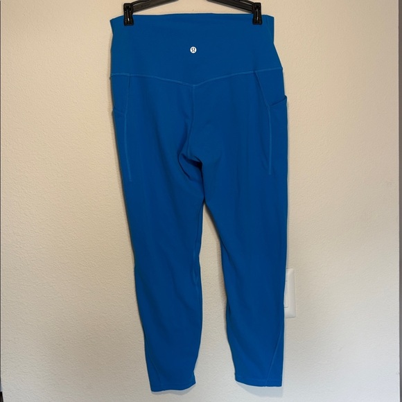 Lululemon Align High Rise Pant with Pockets Poolside Blue Leggings size 12 - Picture 5 of 7